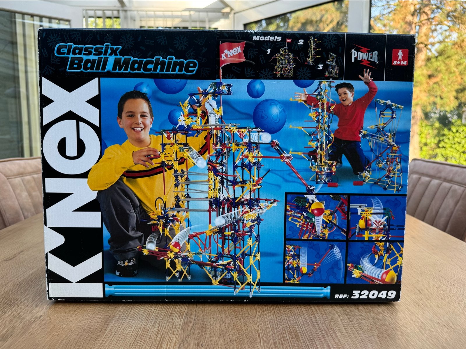 K’NEX Classix Ball Machine 32049 + 13 bouwboekjes, Ophalen of Verzenden, Gebruikt