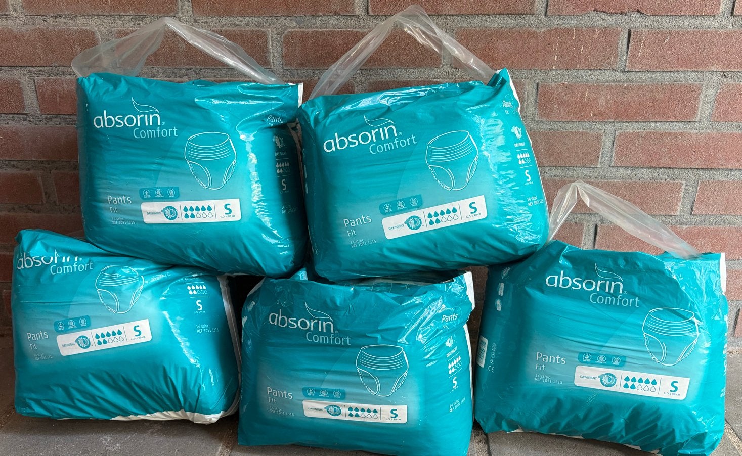 Absorin Comfort - maat S, Ophalen