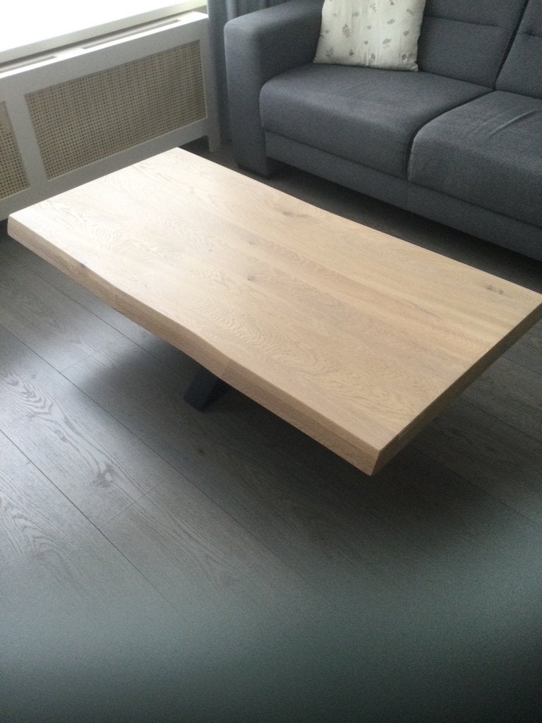 Salontafel, Ophalen, 100 tot 150 cm, Eikenhout, 50 tot 100 cm