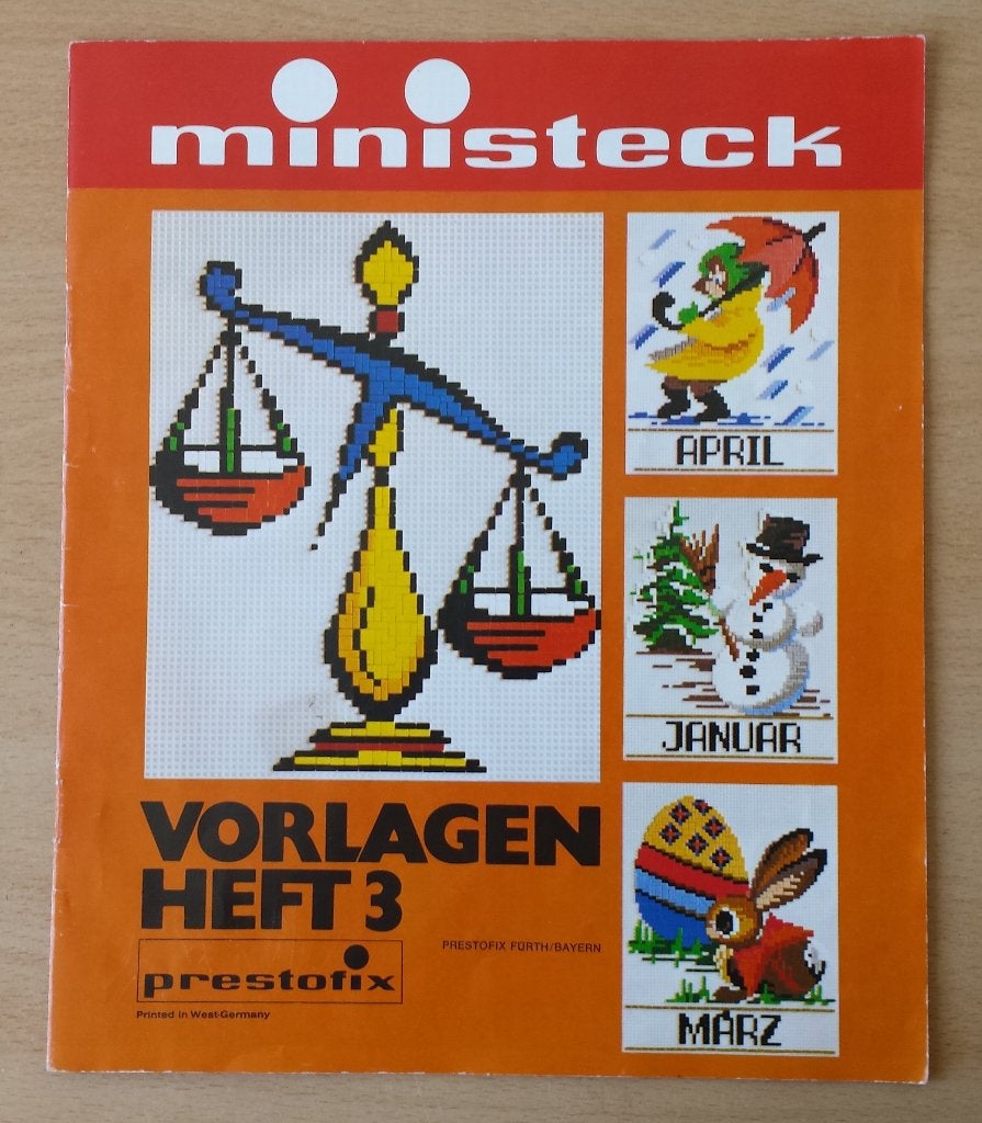 Ministeck - Voorbeeldboek 3 - nr.A - Kinderen, Gebruikt, Voorbeeldboek, Ophalen of Verzenden, Ministeck