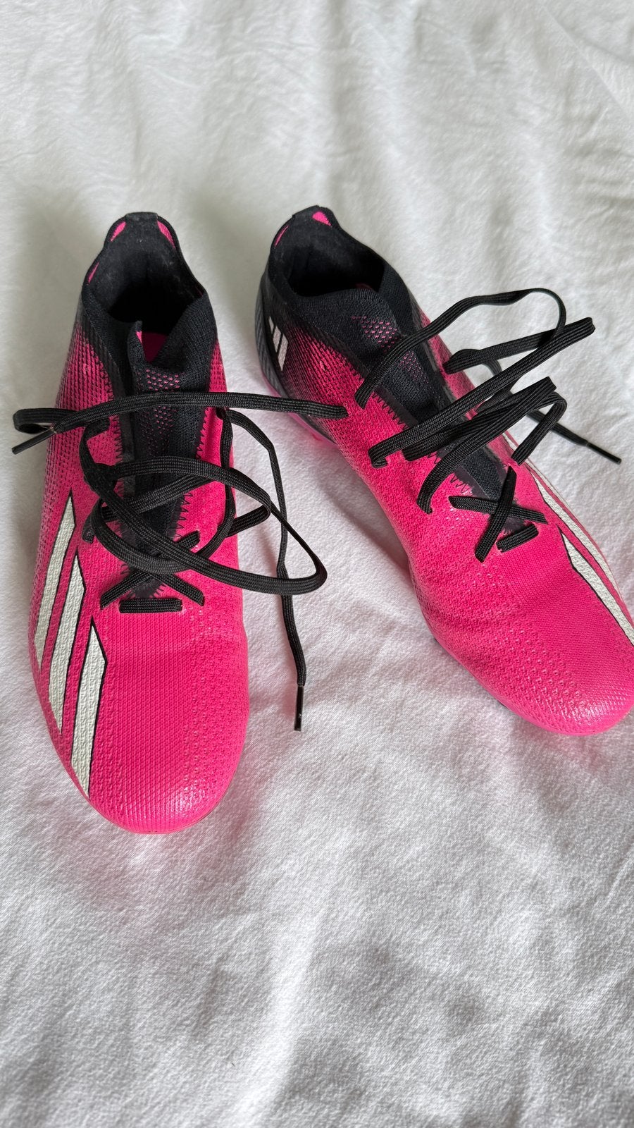 Adidas X Speedflow.3 FG voetbalschoenen roze maat 42, Ophalen of Verzenden, Zo goed als nieuw, Schoenen
