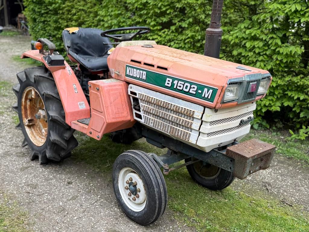 Kubota B1502- Tractor - 15 PK, PTO, start en loopt goed, Gebruikt, Tot 2500, Tot 80 Pk, Ophalen