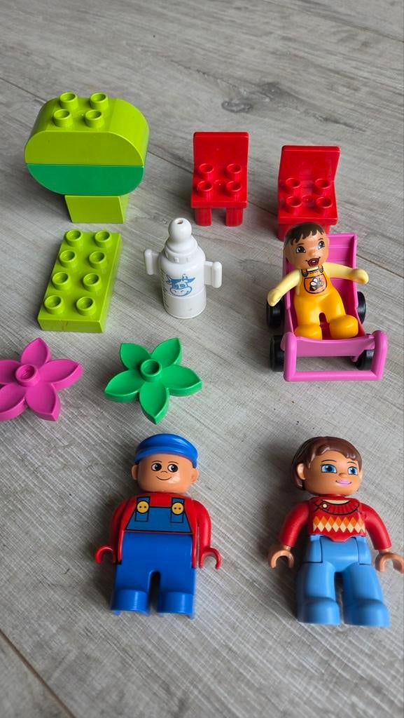 LEGO Duplo set met poppetjes en accessoires, Kinderen en Baby's, Ophalen, Gebruikt, Overige typen