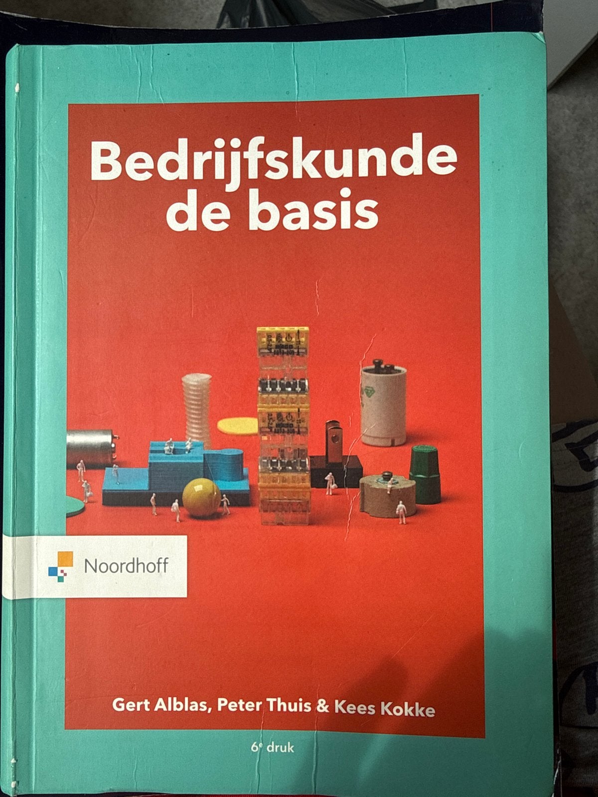 Bedrijfskunde de basis - 6e druk, Ophalen of Verzenden, Gamma, Gelezen, HBO