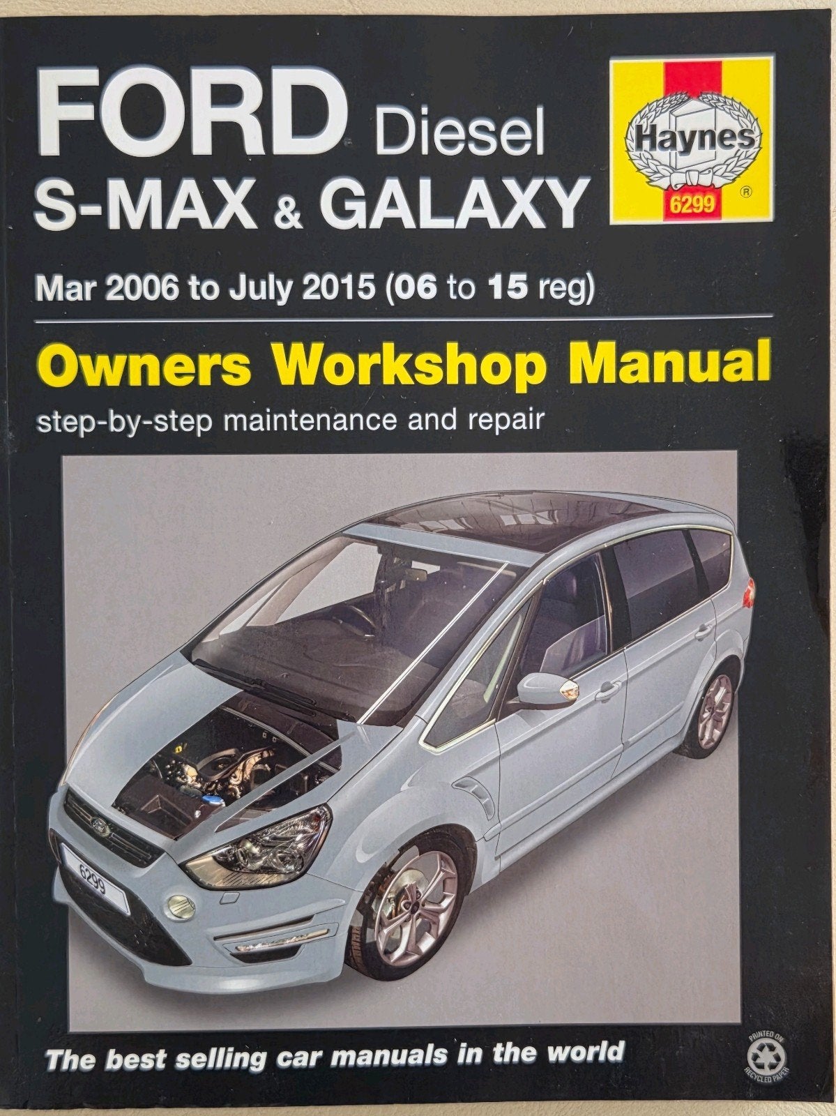 Haynes Werkplaatshandboek Ford S-MAX & Galaxy Diesel - Engel, Ophalen of Verzenden, Zo goed als nieuw, Ford, Haynes