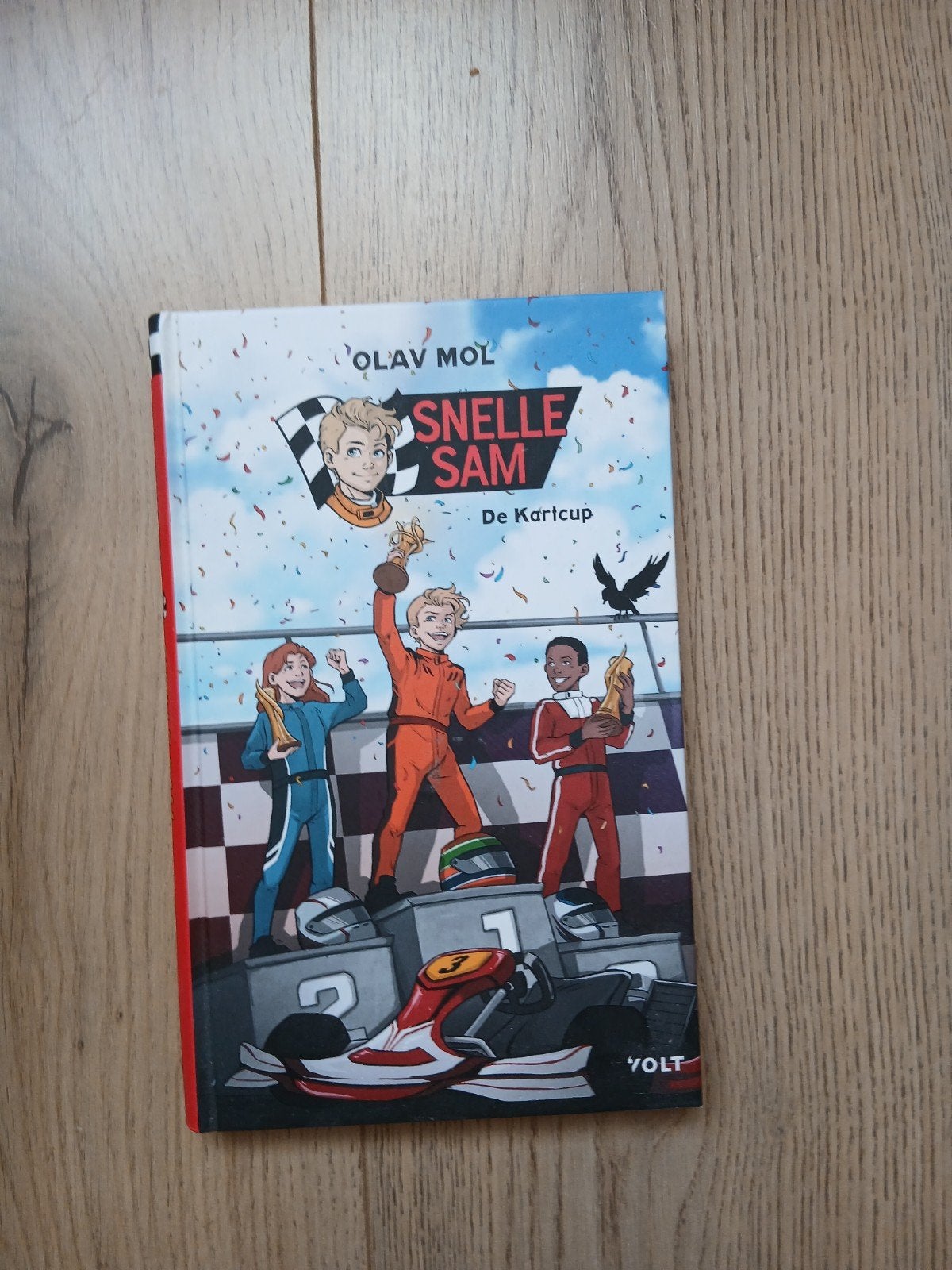 Snelle Sam: De Kartcup - Olav Mol (Kinderboek), Ophalen of Verzenden, Zo goed als nieuw, Olav Mol, Fictie algemeen