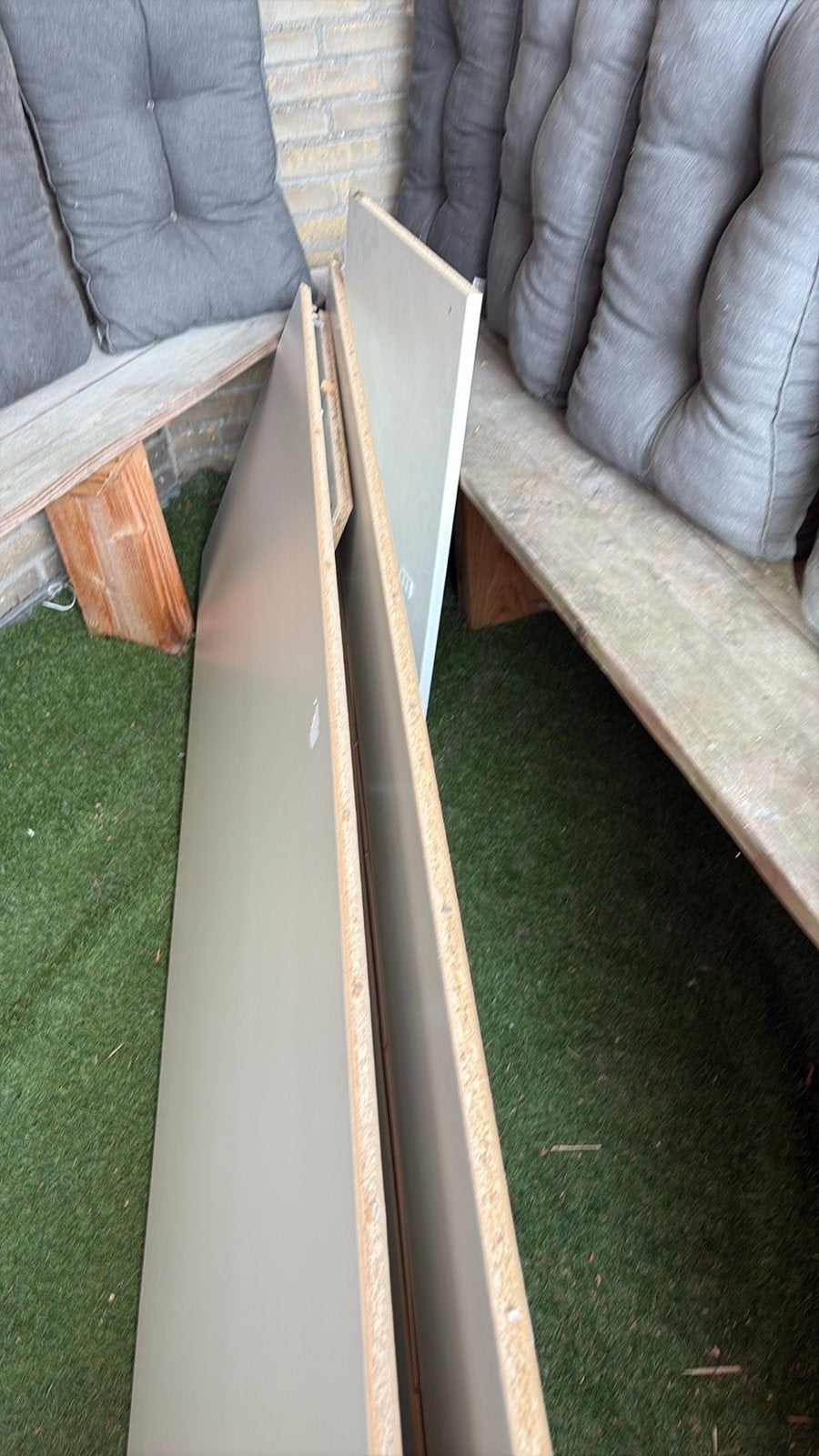 Pax kast 236x58x75 met 2 roedes en plank, Ophalen, Met plank(en), Gebruikt, 200 cm of meer