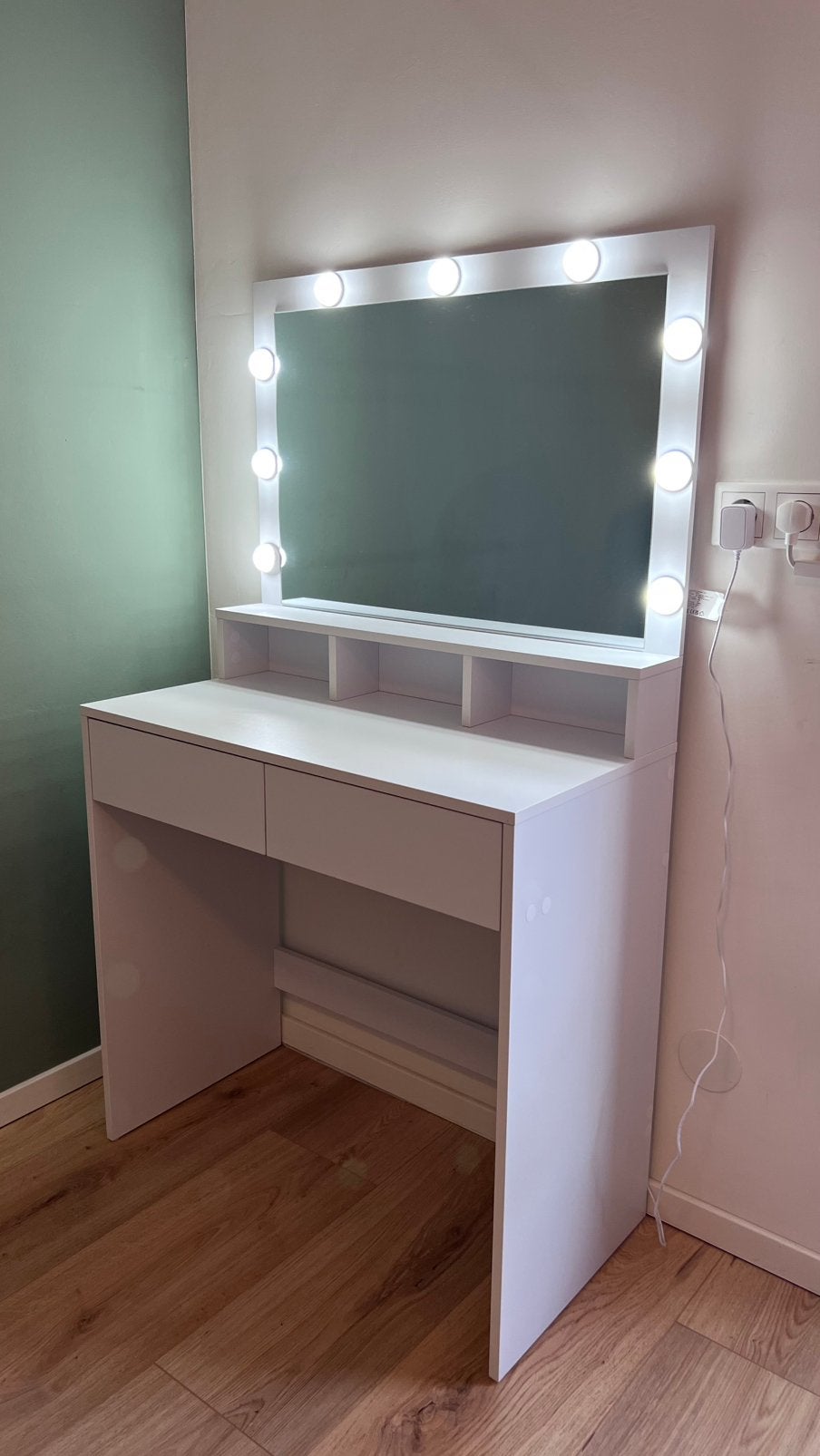 Makeup tafel / Kaptafel, Huis en Inrichting, Ophalen, Zo goed als nieuw, 50 tot 100 cm, Minder dan 100 cm