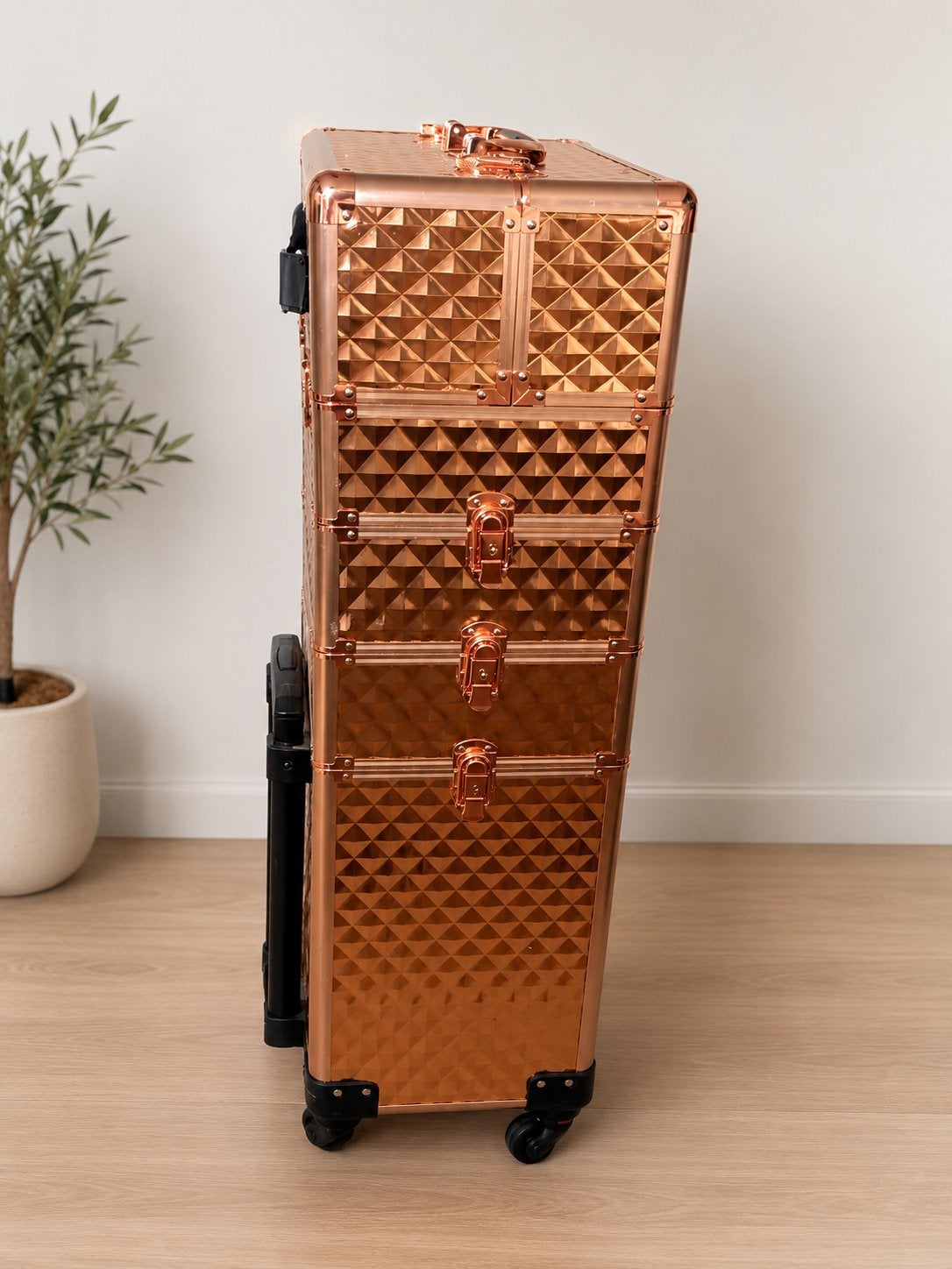 Beauty trolley - Gebruikt maar nog helemaal goed, Ophalen, Gebruikt, Overige kleuren, Hardcase