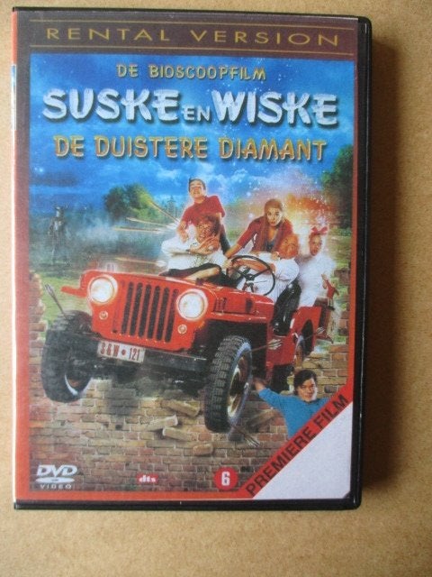 adv10355 suske en wiske dvd duistere diamant, Ophalen, Suske en Wiske, Gebruikt, Overige typen