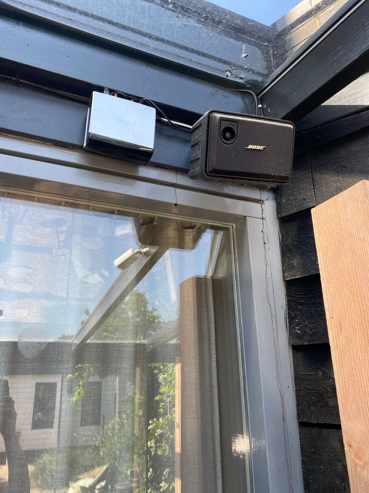 HEOS versterker met 2 Bose boxen - Uitstekende staat, Speakerset, WiFi, Ophalen of Verzenden, Zo goed als nieuw