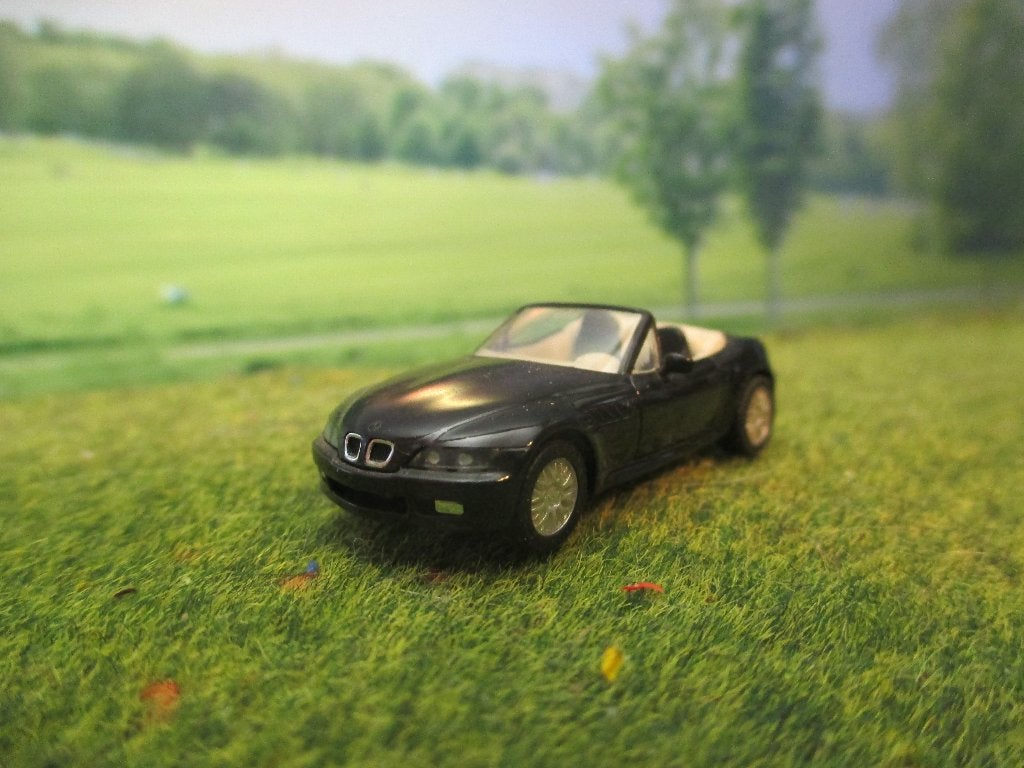 BMW E36 Z3 Roadster - Herpa zwart, Ophalen of Verzenden, Gebruikt, Auto, Herpa