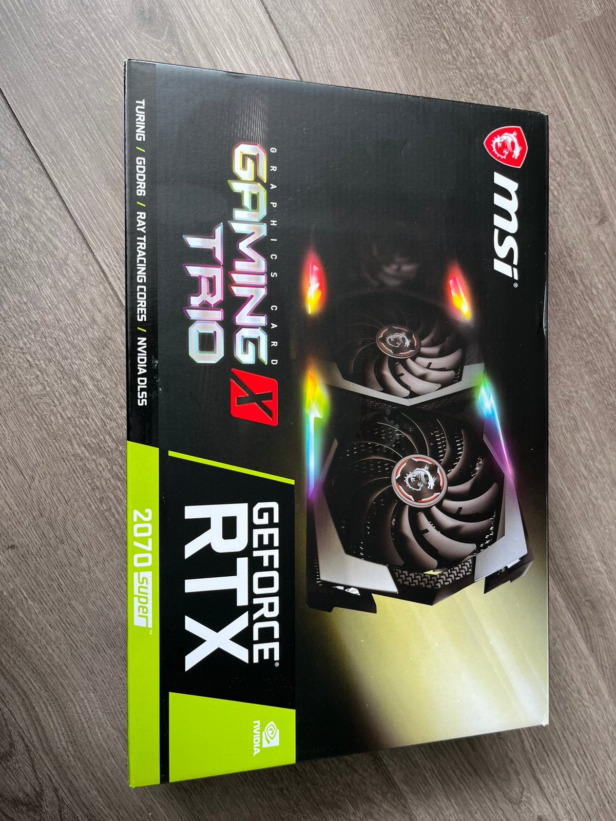 MSI GeForce RTX 2070 Super Gaming X Trio 8GB, PCI-Express 3, GDDR6, Ophalen of Verzenden, Zo goed als nieuw