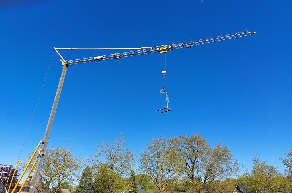 Potain bouwkraan HD12A, Ophalen, Gebruikt