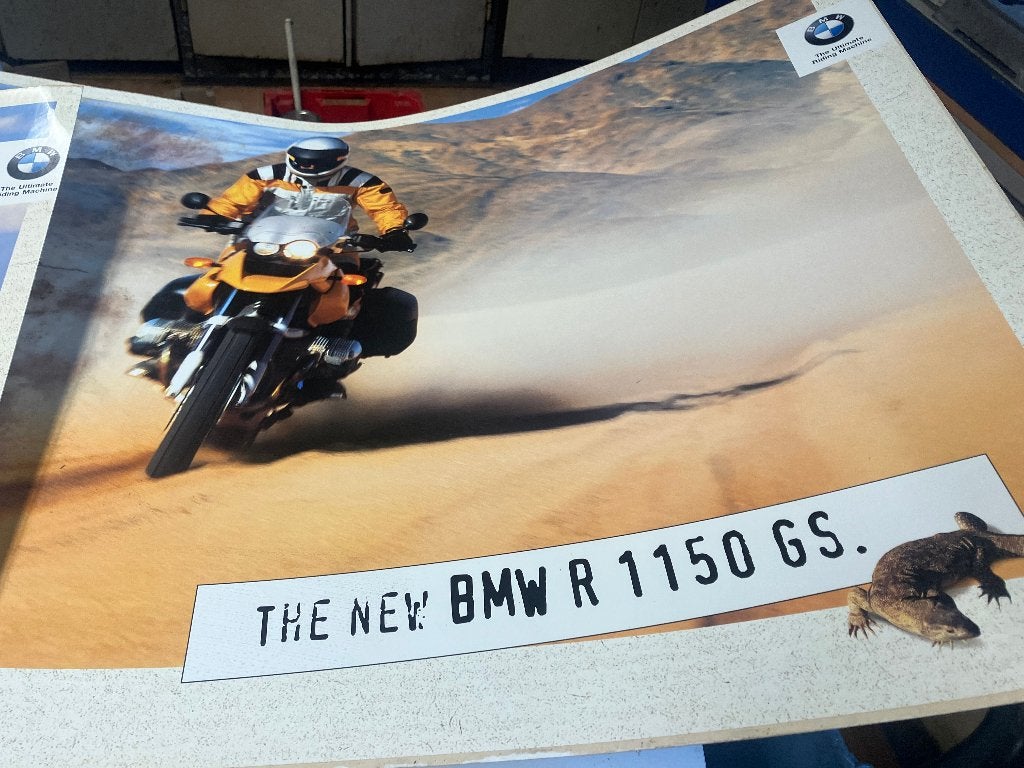 Posters BMW motoren, Boeken, Ophalen, Zo goed als nieuw, BMW, Merk of Model
