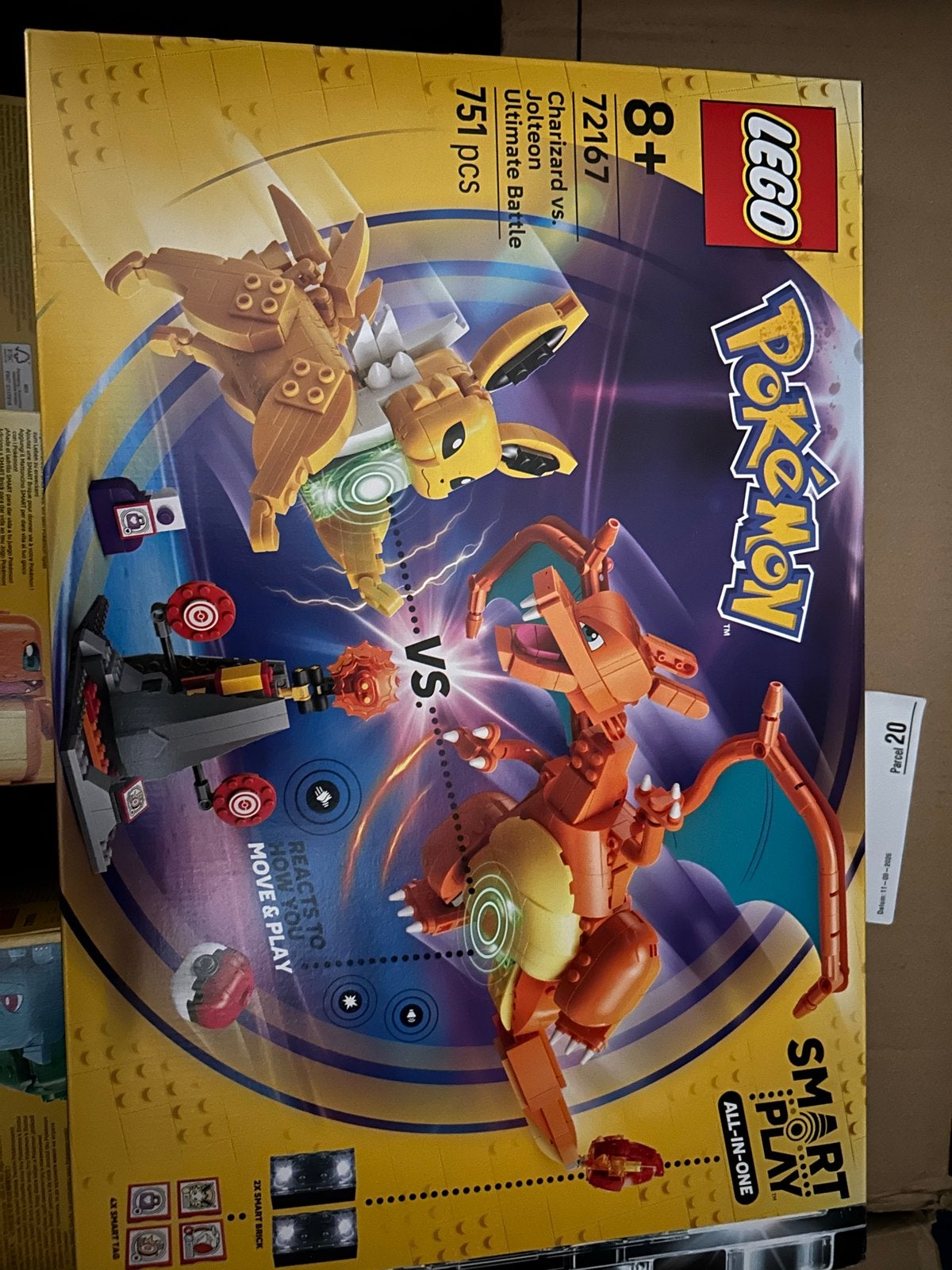 LEGO 72167 Pokémon Charizard Jolteon, Ophalen of Verzenden, Nieuw