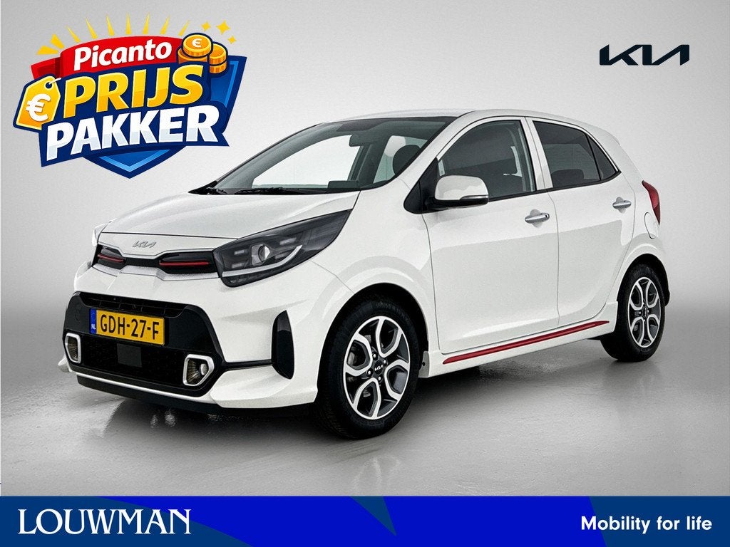 Kia Picanto 1.0 DPI GT-Line | Leder | Climate control | BTW