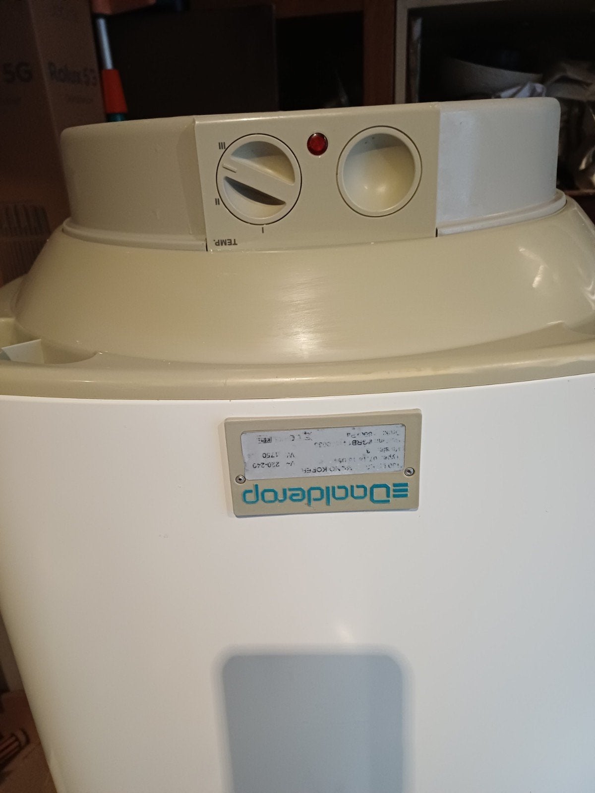 Inventum EDR 150 liter boiler - Goed werkend, Ophalen, Gebruikt