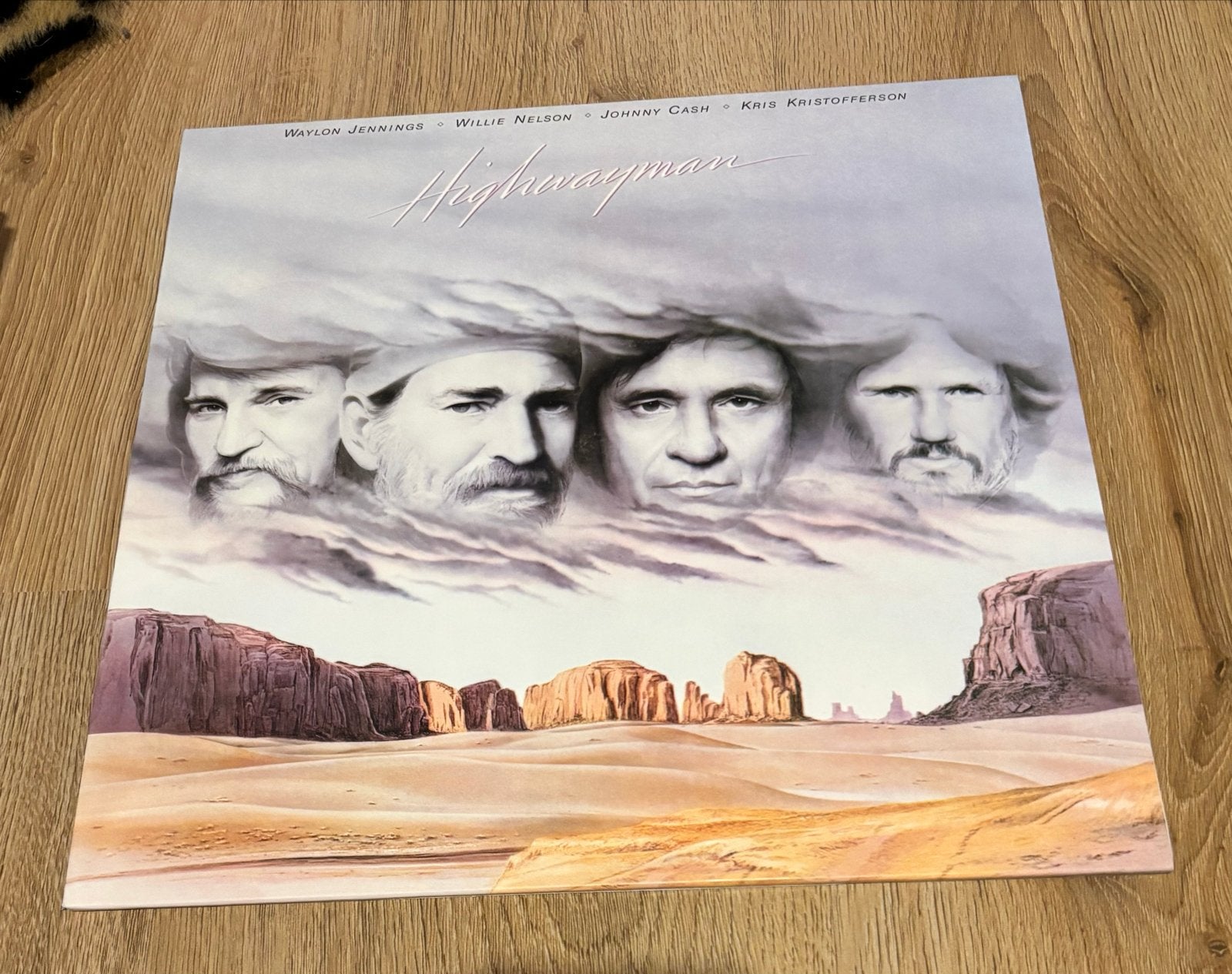 Highwayman - Waylon Jennings, Willie Nelson, Johnny Cash, Cd's en Dvd's, Ophalen of Verzenden, Zo goed als nieuw, 12 inch, Country
