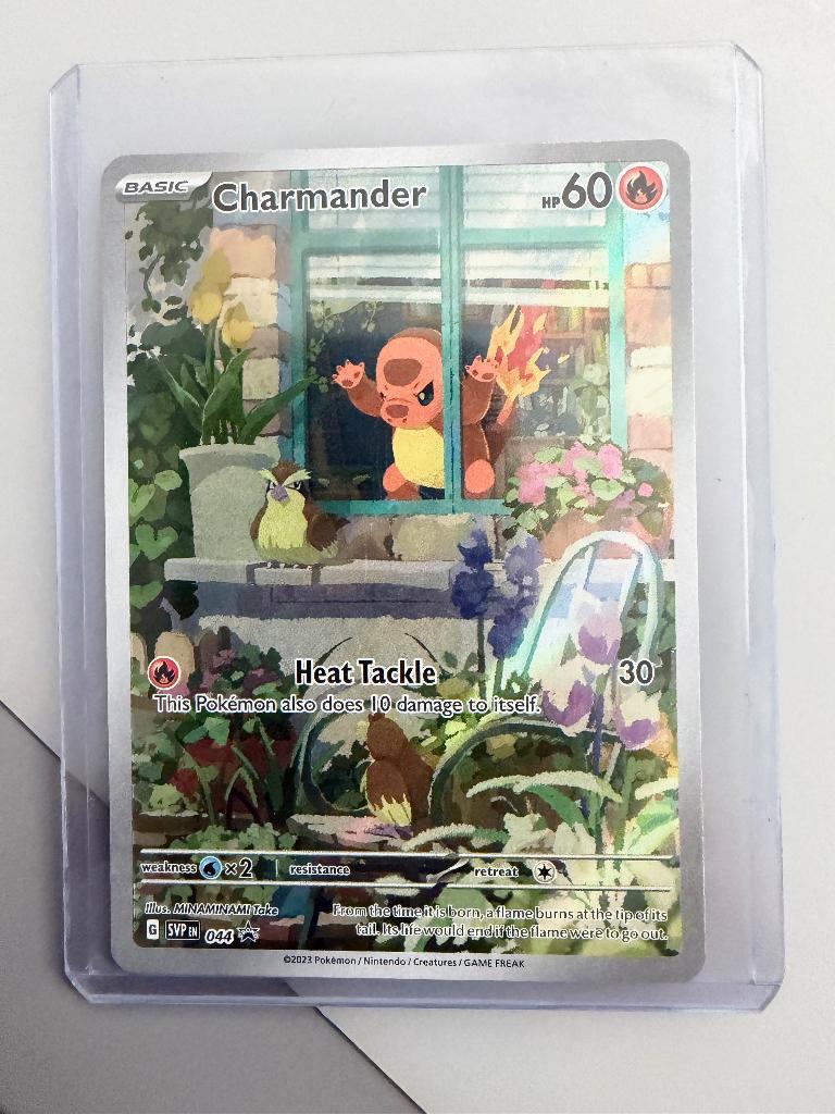 Te koop Pokemon kaart Charmander 044, Ophalen of Verzenden, Nieuw, Losse kaart, Foil