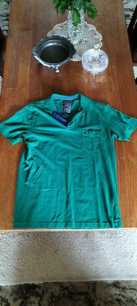 ZEER MOOIE STAAT: STATE OF ART HERENPOLO MAAT "LARGE" !, Kleding | Heren, Polo's, State of Art, Maat 52/54 (L), Verzenden, Zo goed als nieuw
