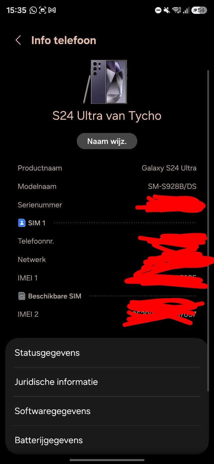 Samsung Galaxy S24 Ultra 256GB Zwart - Zo goed als nieuw, Ophalen, Galaxy S24, Zwart, Touchscreen