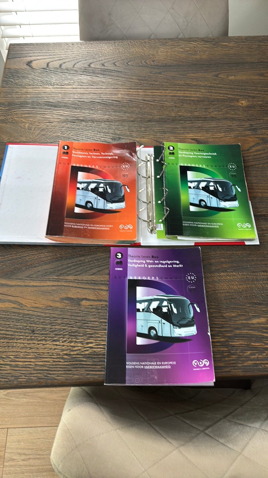 Theorie boeken te koop voor het bus rijbewijs, Ophalen, Zo goed als nieuw
