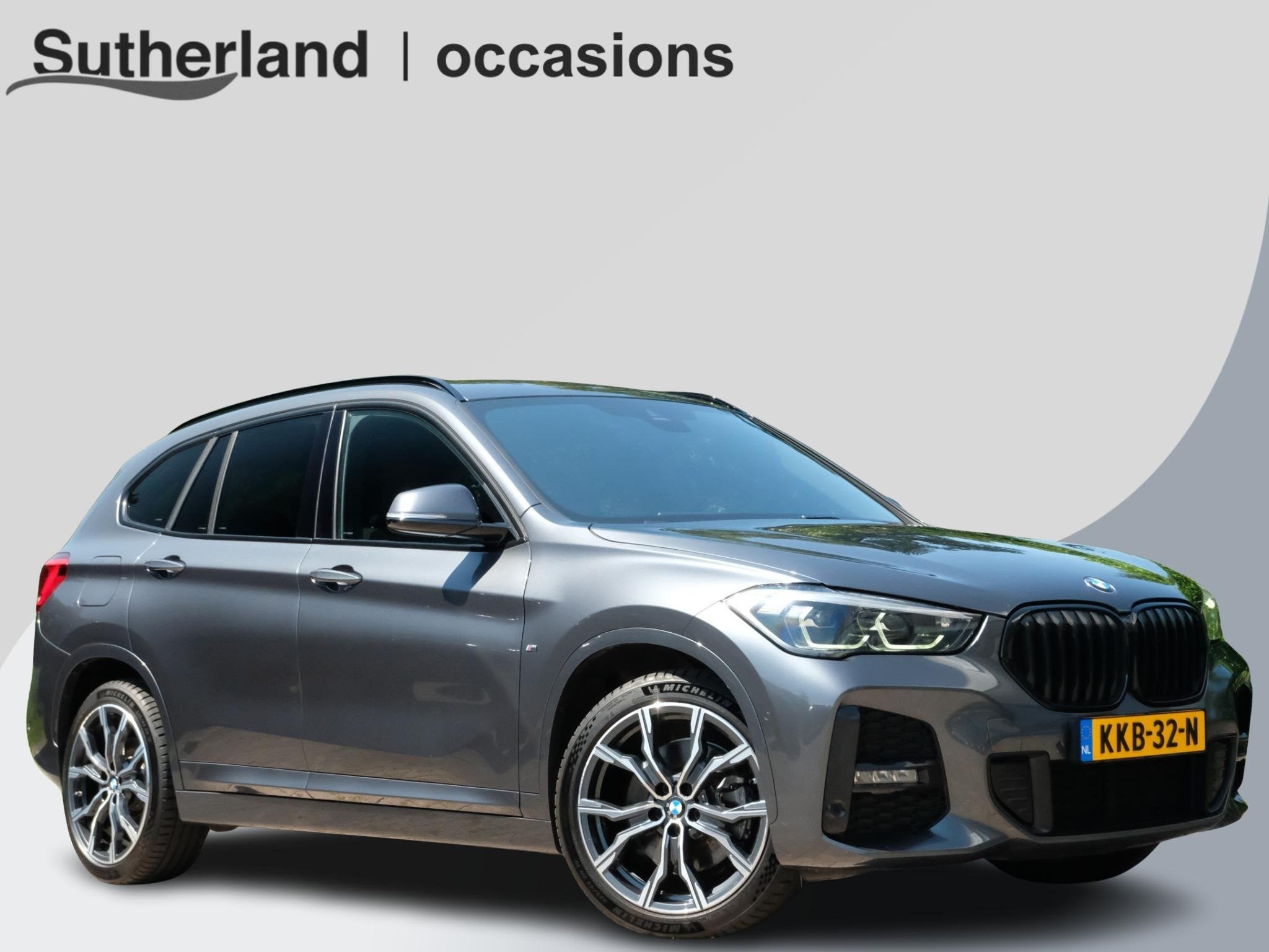 BMW X1 xDrive25e M-sport 220 PK | M pakket | Keyless entry |, Auto's, BMW, Stof, Gebruikt, Automatische klimaatregeling, Plug-in hybride