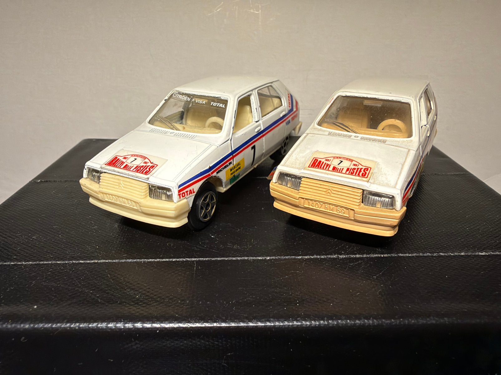 Citroën Visa Rally 2 Stuks Norev, Verzenden, Zo goed als nieuw, Auto, Norev