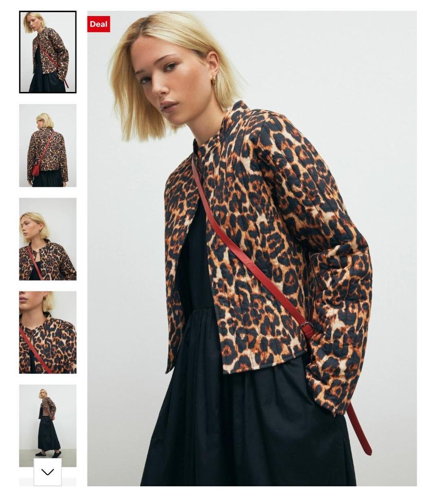 Next - jas / blazer - animal print - panter / maat s / nieuw, Bruin, Nieuw, Ophalen of Verzenden, Jasje