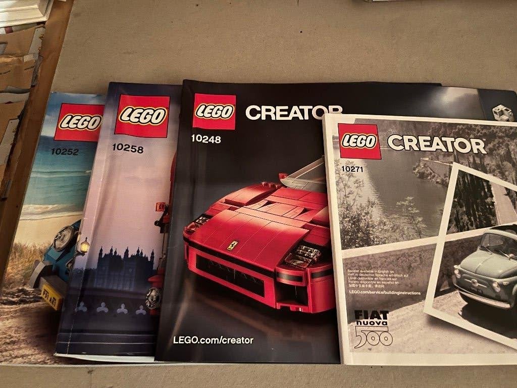 lego creator alleen de bouwboeken 10252 10258 10248 10271, Ophalen of Verzenden, Zo goed als nieuw, Lego, Creator