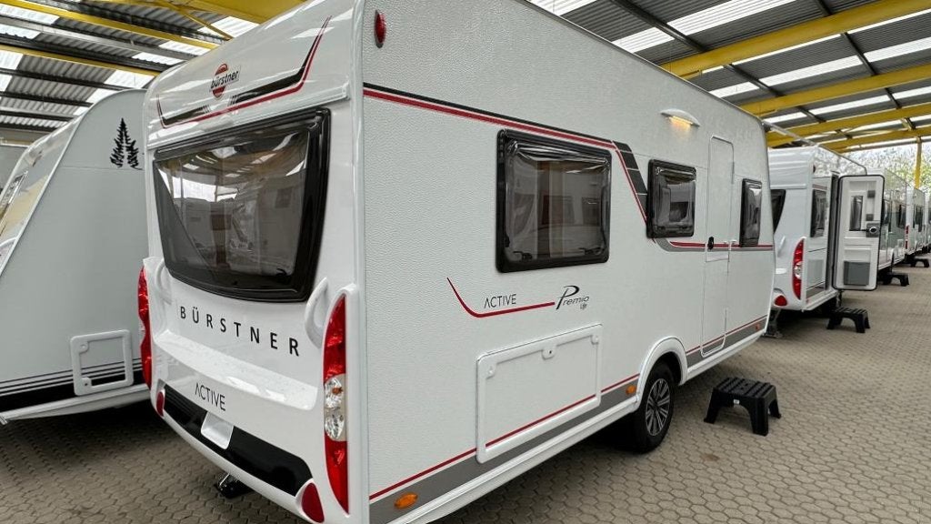 Bürstner Premio Life Active 480 TL Enkel Bed ATC, Caravans en Kamperen, Bürstner, Serviceluik, 5 tot 6 meter, 2 aparte bedden
