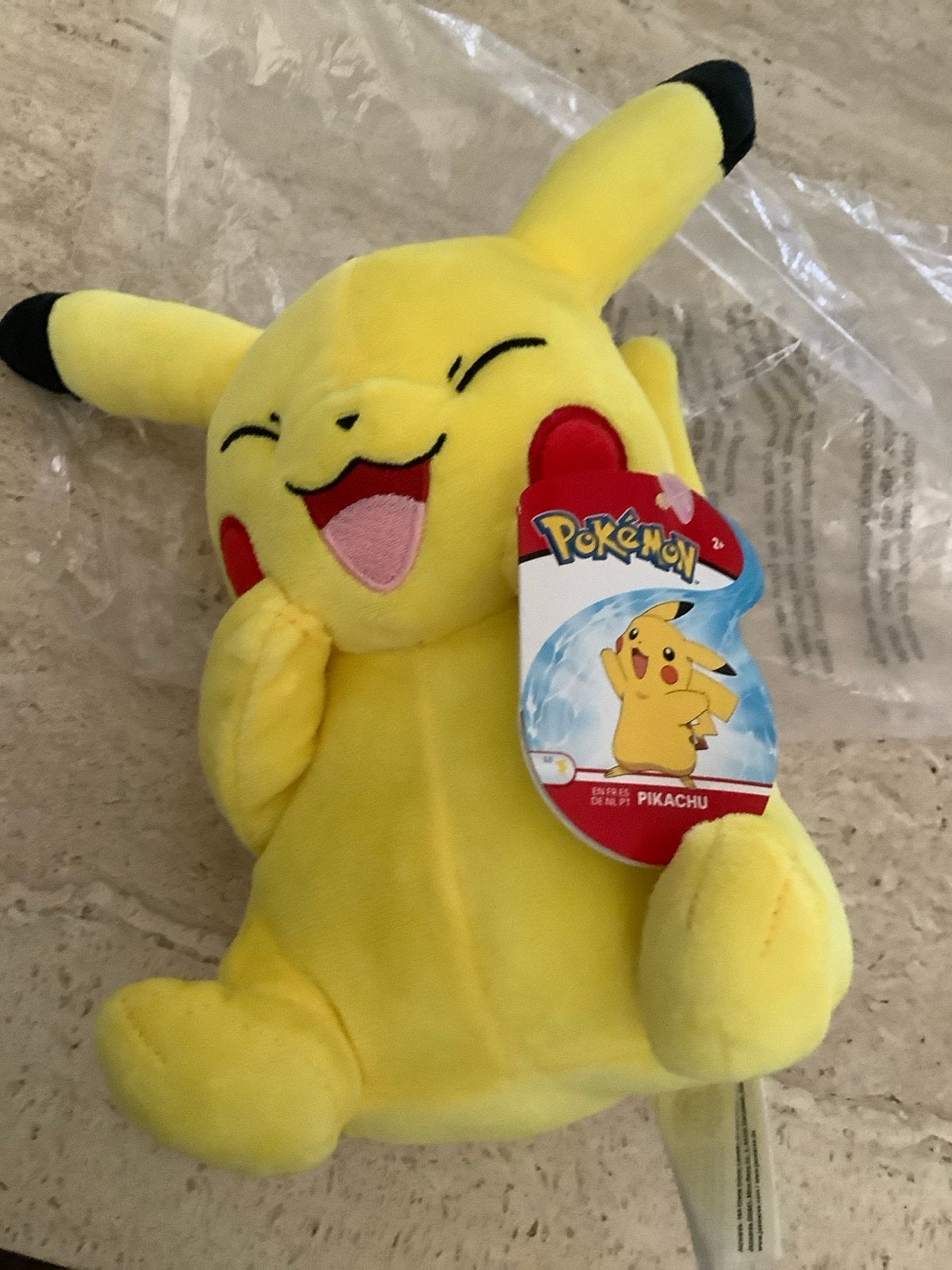 Nieuwe Pikachu Knuffel Pokémon - Met Label, Hobby en Vrije tijd, Ophalen of Verzenden, Nieuw, Overige typen