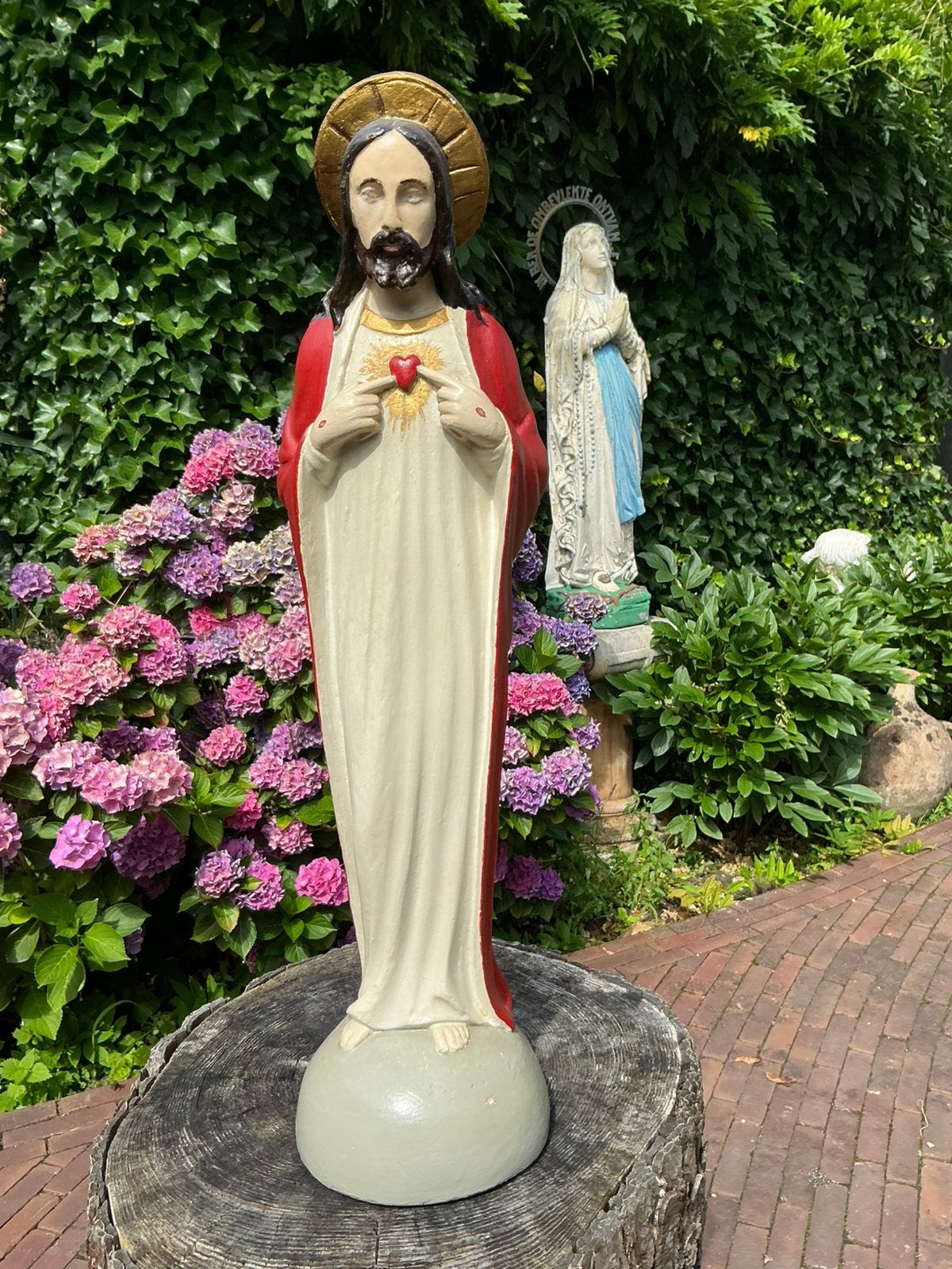 Heiligenbeeld ❤️ Jezus heilig hart, Ophalen of Verzenden