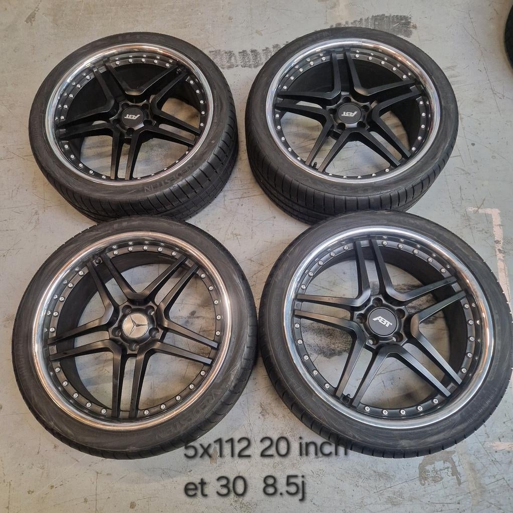 20 inch 5x112 mercedes velgen zeer nette staat, Auto-onderdelen, Ophalen