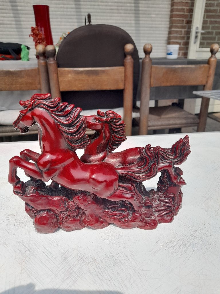 paarden van gegoten plastiek, Ophalen of Verzenden