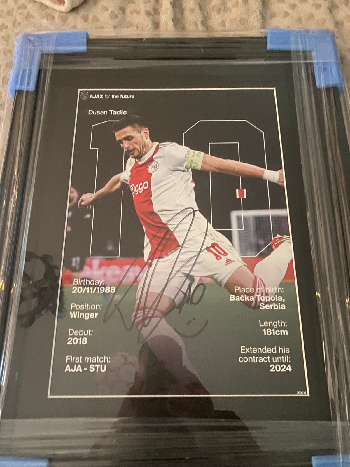 Ajax gesigneerd dusan tadic, Verzamelen, Ophalen, Nieuw