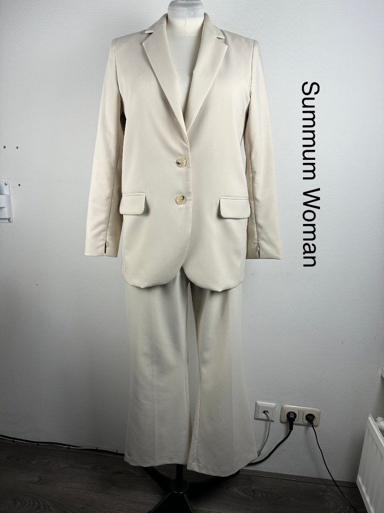 Summum Woman Broekpak  (mt: 42) 32,6/9717, Summum Woman, Summum Woman, Beige, Maat 42/44 (L)
