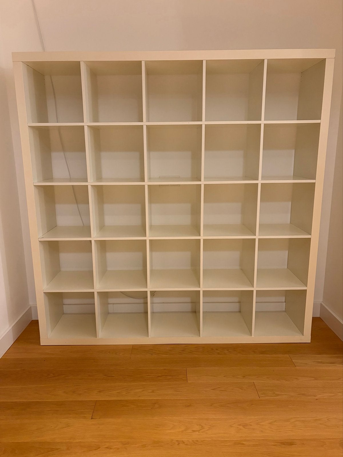IKEA EXPEDIT 5x5 White Shelf / Room Divider, Ophalen, Met plank(en), Gebruikt, 150 tot 200 cm