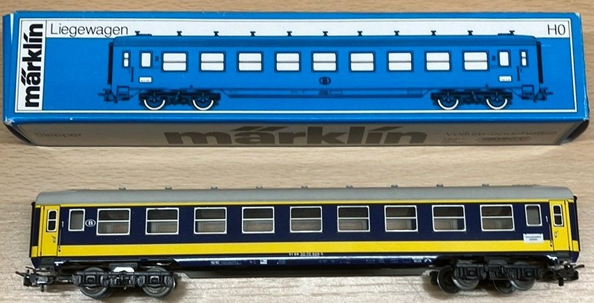 Märklin 4120 Benelux rijtuig, Wisselstroom, Ophalen of Verzenden, NS, Märklin