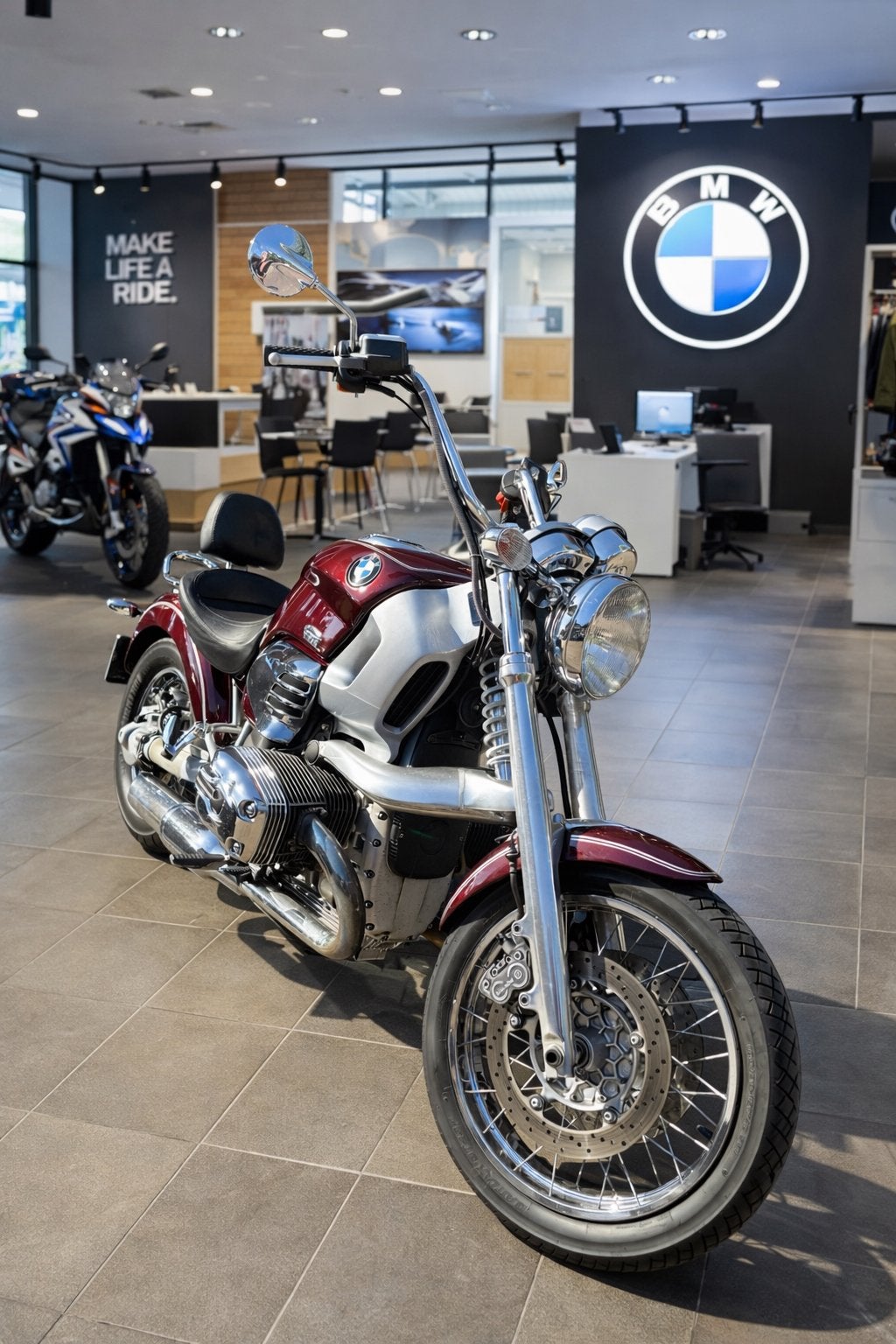 BMW R1200C Cruiser - 1998 Collectors item, Motoren, Motoren | BMW, Cardan-aandrijving, 2 cilinders, Gebruikt, Particulier
