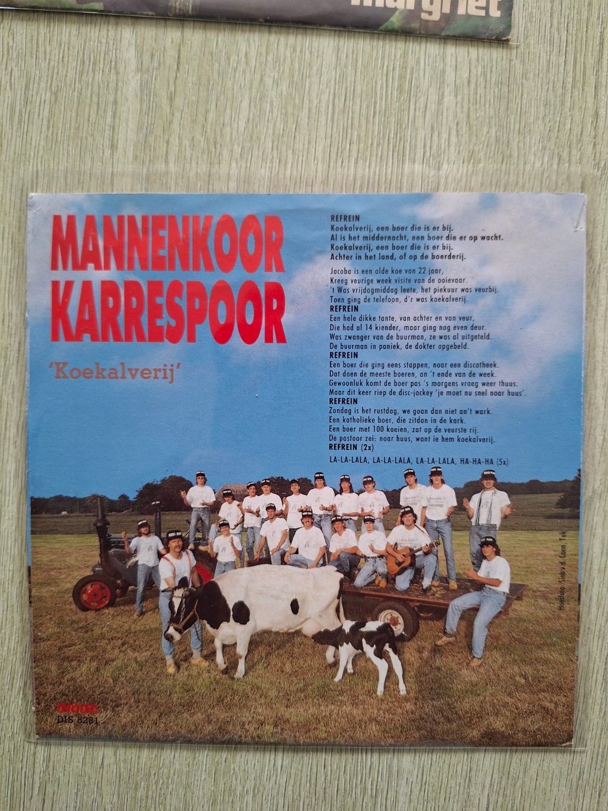 mannenkoor Karrespoor - lekker op de trekker, Ophalen of Verzenden, Zo goed als nieuw, Overige formaten