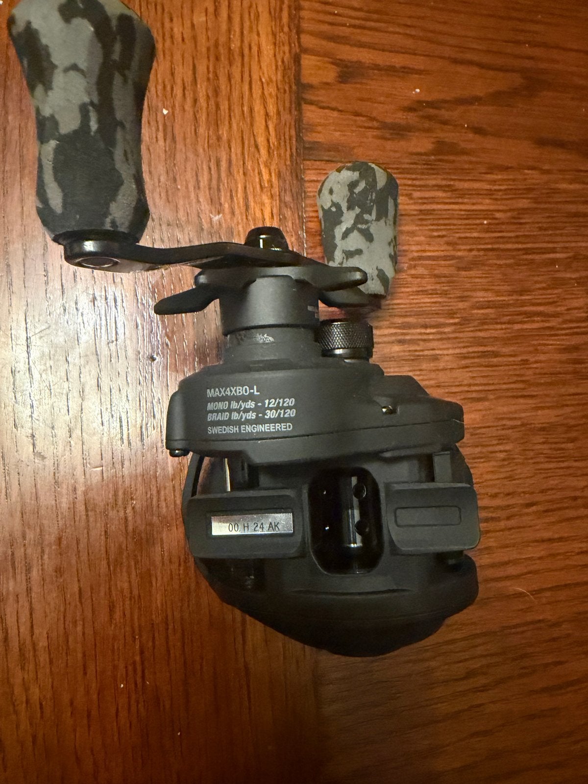 Abu Garcia Max4XBO-L Baitcasting Reel - Zo goed als nieuw, Ophalen of Verzenden, Nieuw, Overige typen