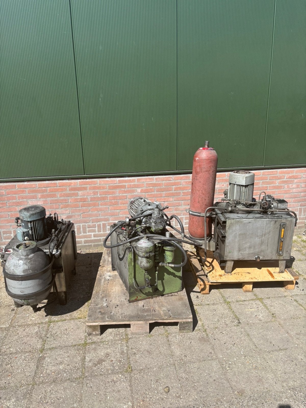 Hydroliek/hydraulische units, hydraulische pomp, Ophalen, Zo goed als nieuw, Elektromotor
