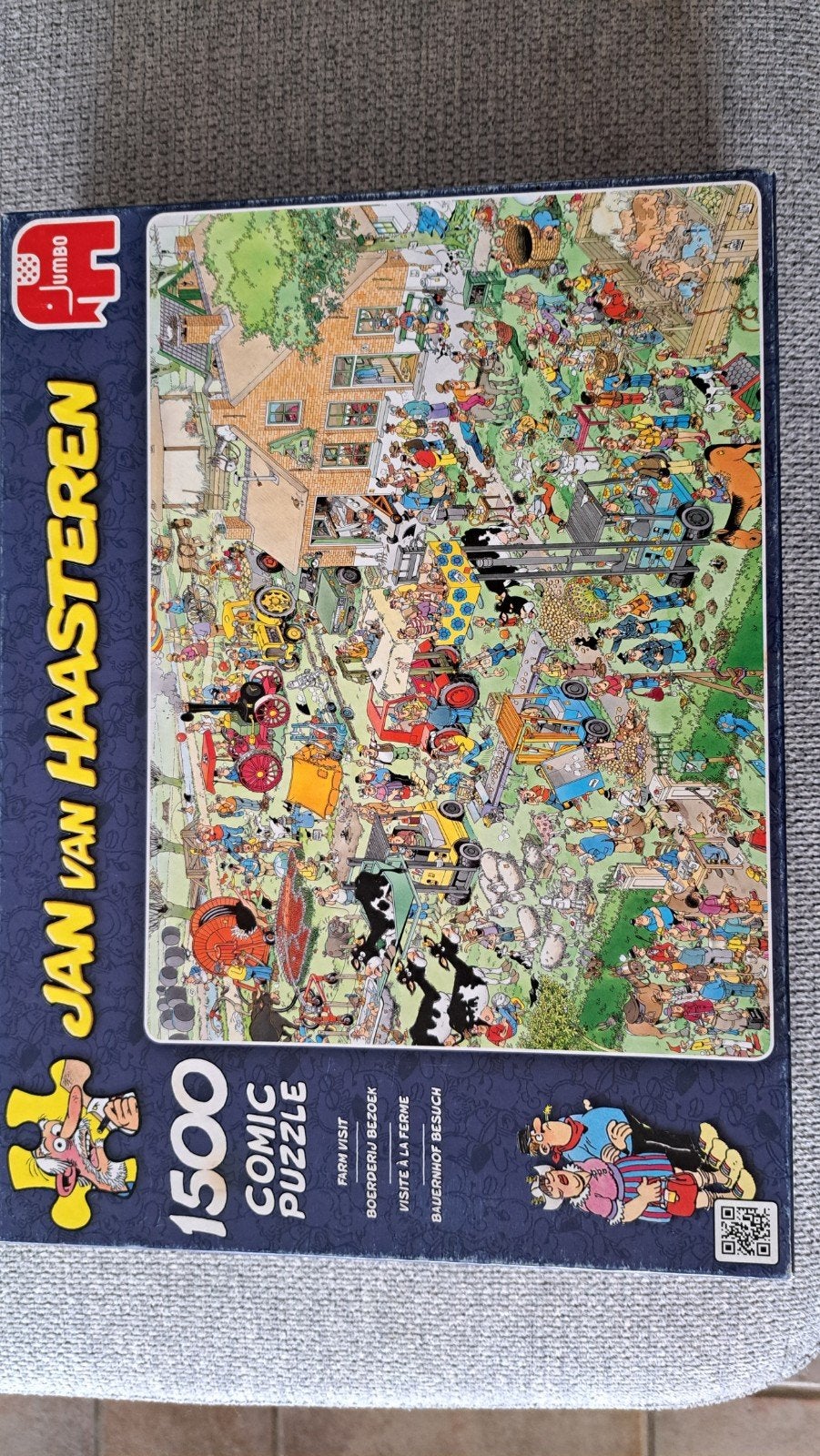 van Haasteren puzzel Boerderij bezoek, Ophalen of Verzenden