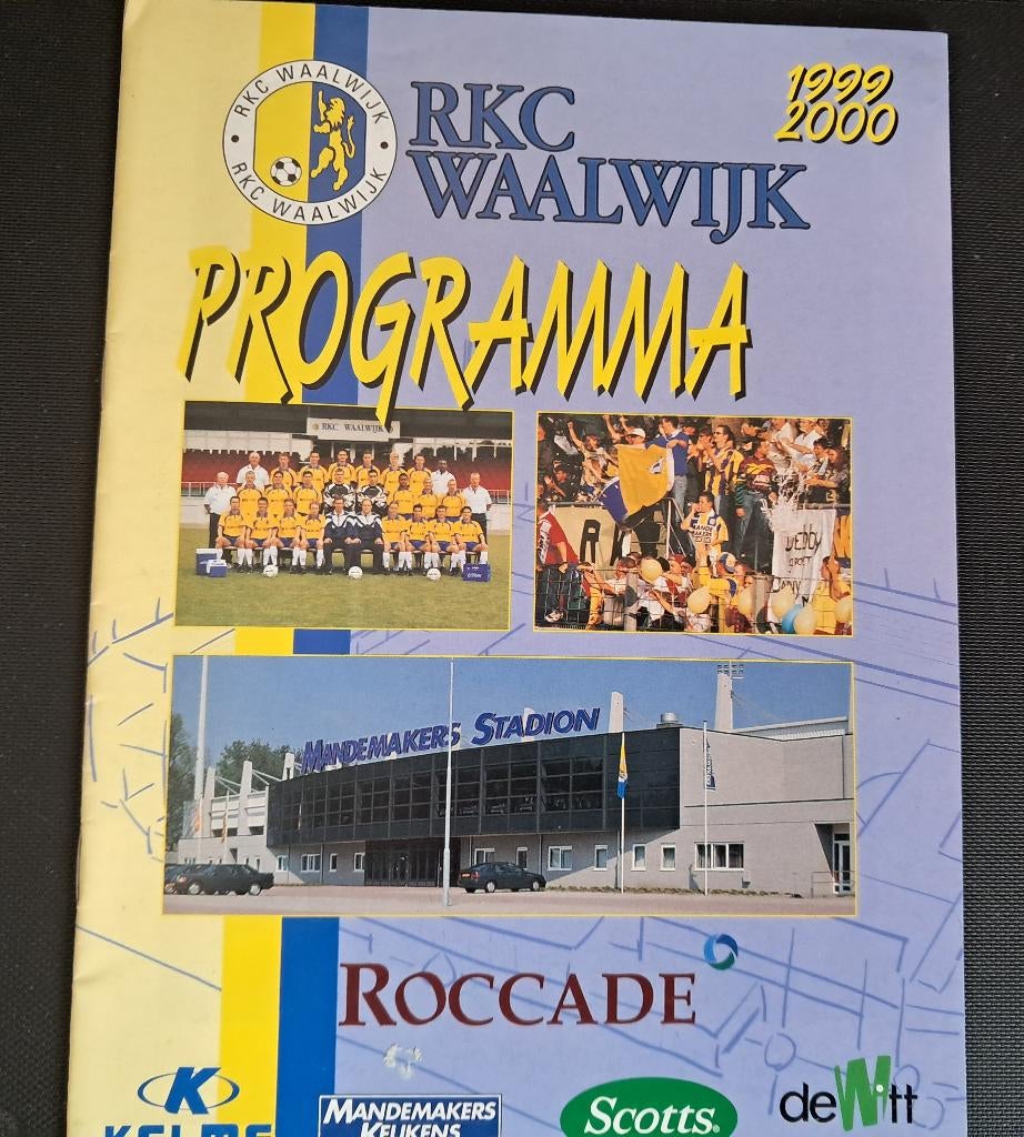 RKC - Sparta 1998/2000, Ophalen of Verzenden, Zo goed als nieuw, Overige binnenlandse clubs, Boek of Tijdschrift