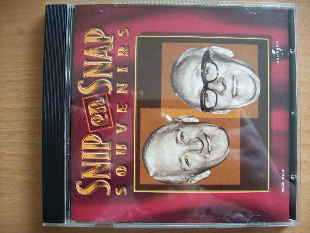 Snip en Snap - Souvenirs (Zaterdag ga ik in de tobbe, Blonde, Cd's en Dvd's, Cd's | Humor en Cabaret, Ophalen of Verzenden, Zo goed als nieuw