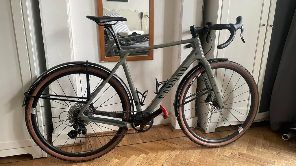 Canyon Grizl 8 CF 1by Ekar + Accesories, Overige merken, Carbon, Ophalen of Verzenden, Zo goed als nieuw