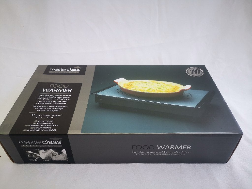 NIEUW KitchenCraft Rechaud Warmhoudplaat borden verwarmer, Ophalen of Verzenden, Nieuw