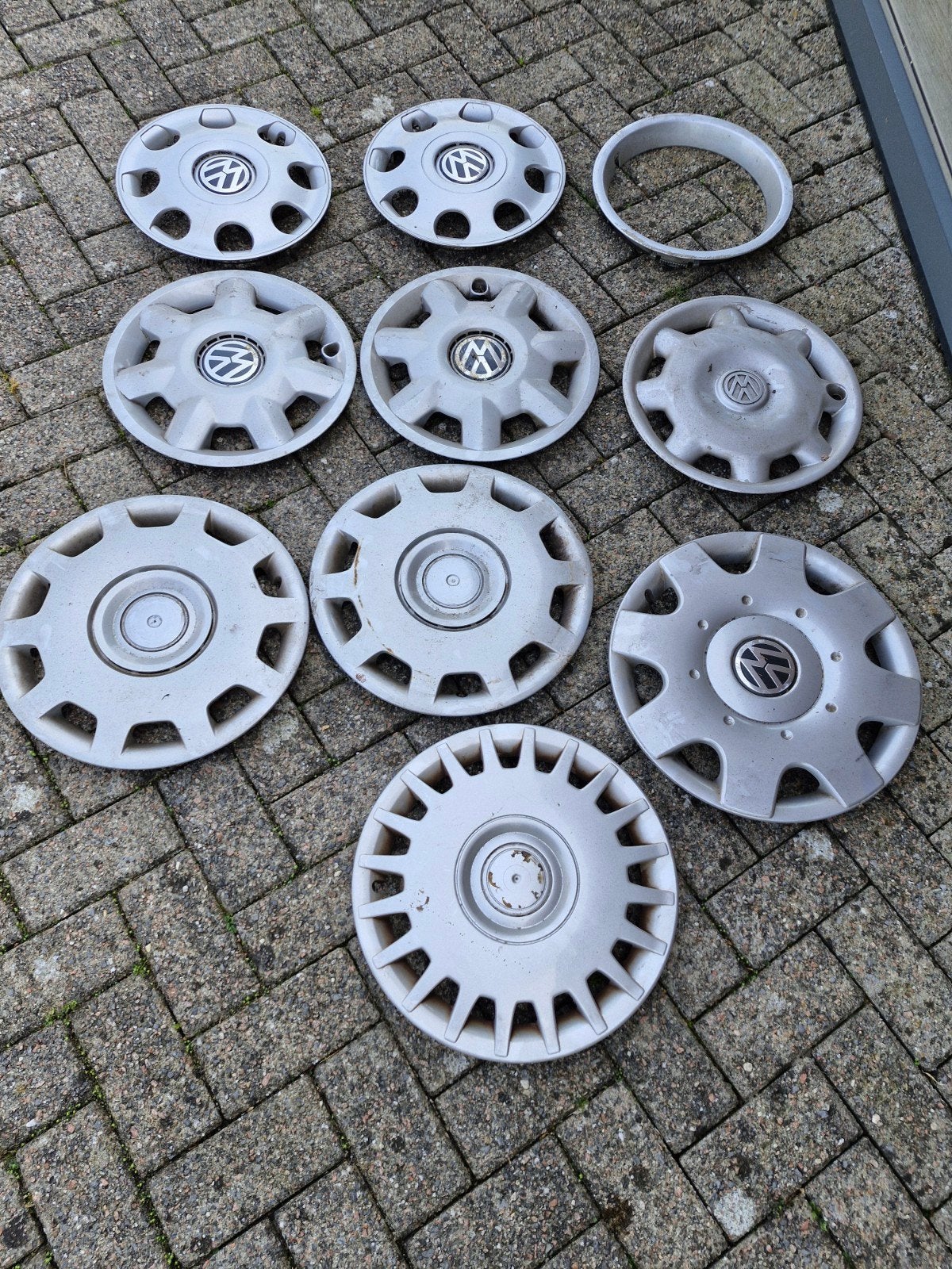 Volkswagen wieldoppen 13,14,15 inch, Auto diversen, Wieldoppen, Gebruikt, Ophalen of Verzenden
